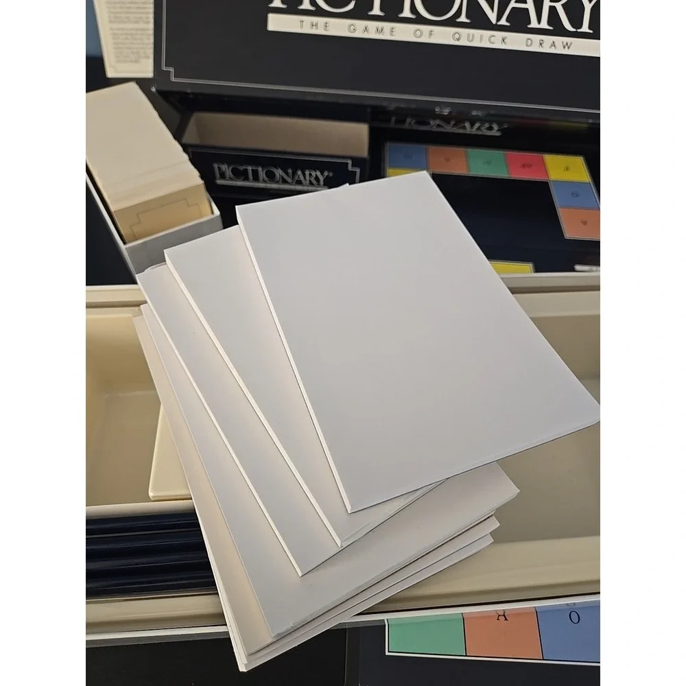 Pictionary First Edition Rare 1985 Original Pieces Complete Vintage‎ S9484
